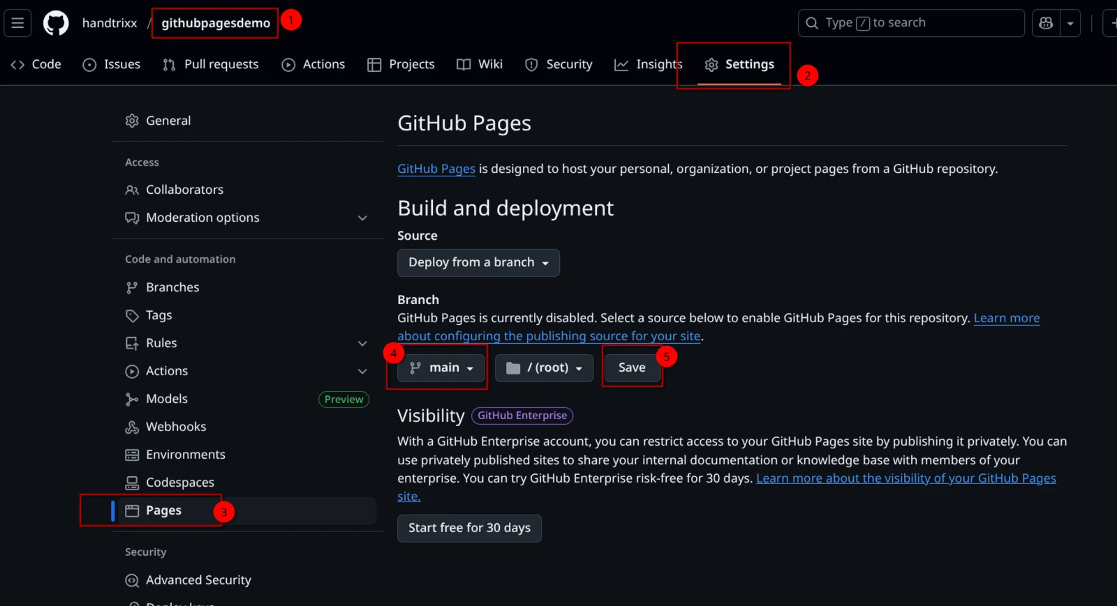 Github Pages