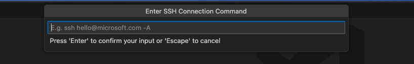 SSH Command